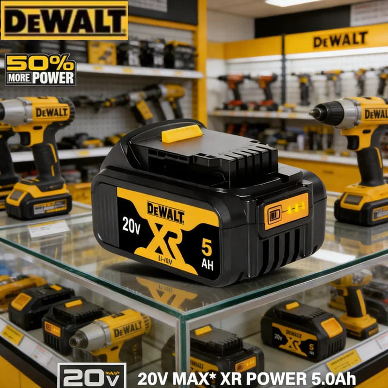 DeWalt 20V battery 6Ah/5Ah. replaceable DCB606 DCB609 DCB184 DCB200 DCF845 DCF850 DCF911 DCD800 DCD805 Tools Battery.
DeWalt 20V battery 6Ah/5Ah. replaceable DCB606 DCB609 DCB184 DCB200 DCF845 DCF850 DCF911 DCD800 DCD805 Tools Battery.