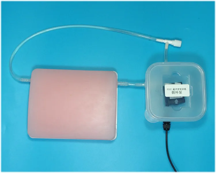 Ultrasound guided vascular puncture model PICC B ultrasound interventional training puncture module + circulating pump
Ultrasound guided vascular puncture model PICC B ultrasound interventional training puncture module + circulating pump