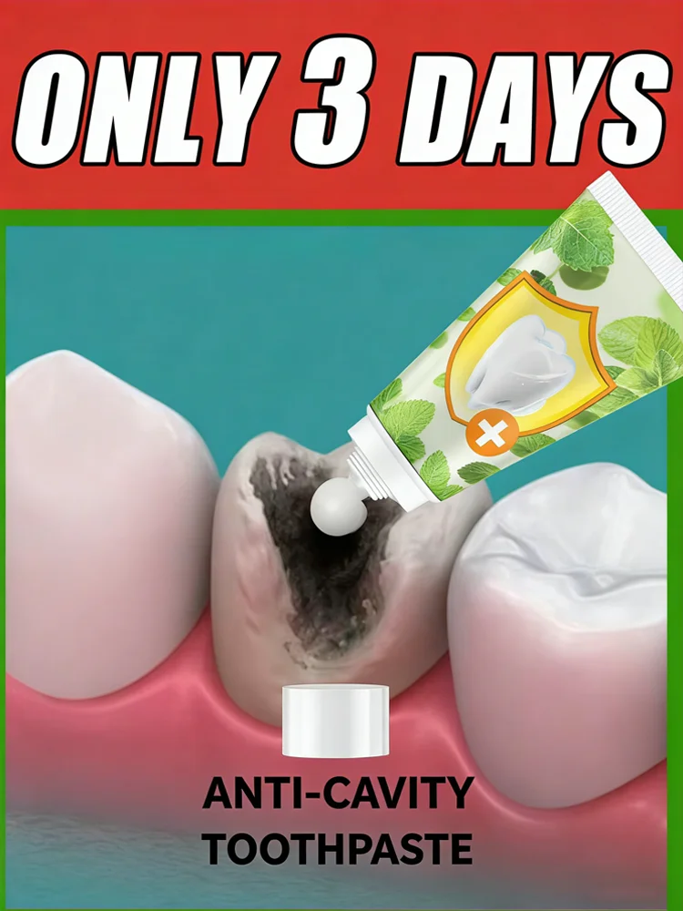 Gentle Anti-Cavity Toothpaste - Enamel Restoration Plaque Reduction Fresh Breath Toddler & Family-Friendly Formula
Gentle Anti-Cavity Toothpaste - Enamel Restoration Plaque Reduction Fresh Breath Toddler & Family-Friendly Formula