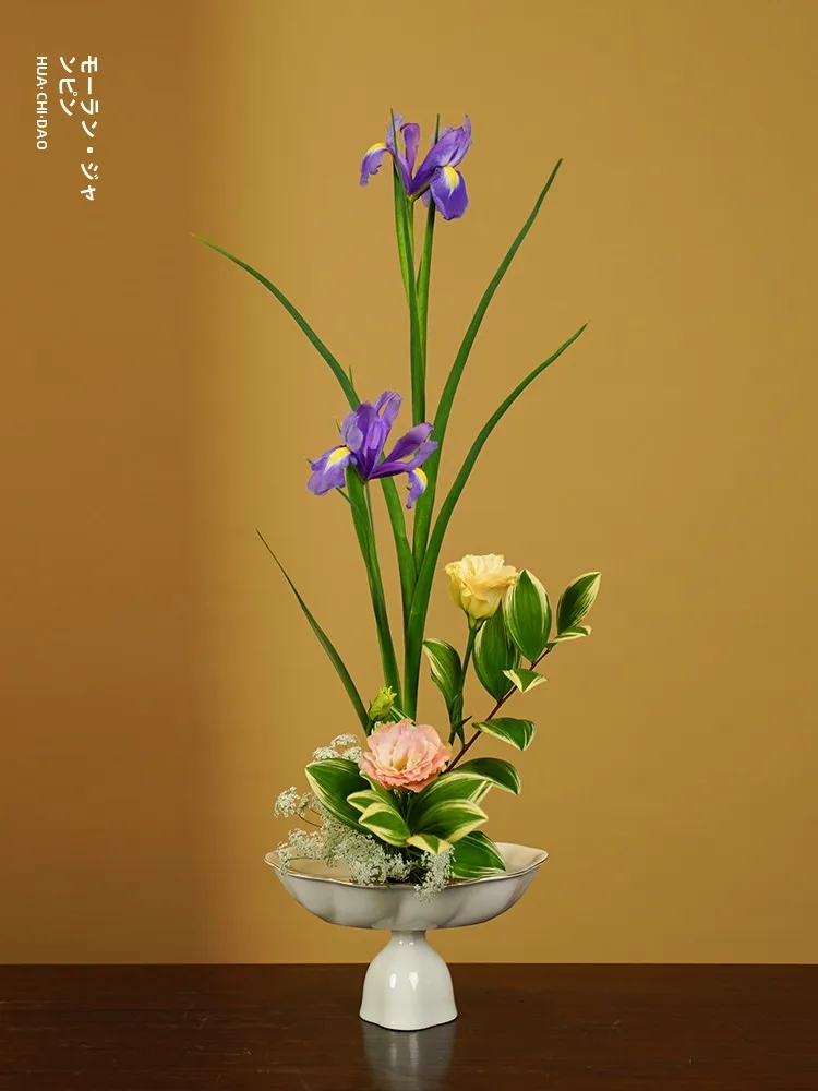 Handmade Cerc Blue Ink Flower Vase Open Straight Japanese Sle Floral Arrangement Bowl aped Flower Way Classroom Use
Handmade Cerc Blue Ink Flower Vase Open Straight Japanese Sle Floral Arrangement Bowl aped Flower Way Classroom Use