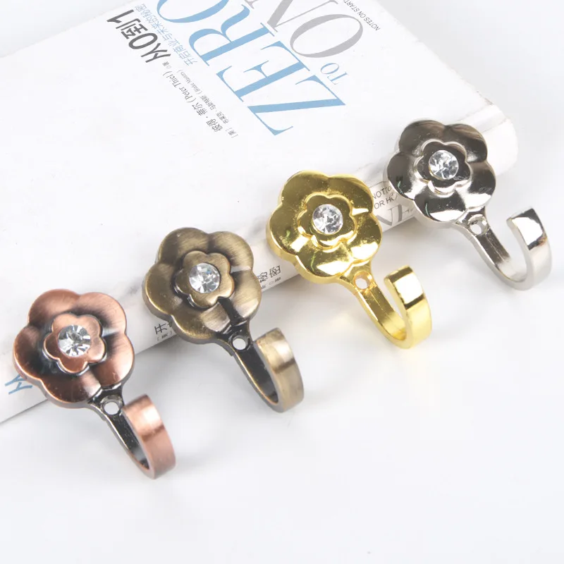Vintage Rose Hooks Decorative Heavy Duty Wall Bath Towel Hat Hooks Floral Pattern Curtain Hooks
Vintage Rose Hooks Decorative Heavy Duty Wall Bath Towel Hat Hooks Floral Pattern Curtain Hooks