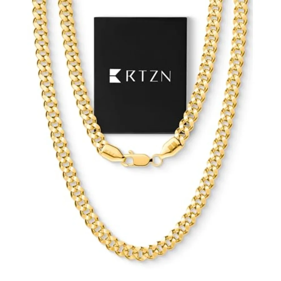 ® Gold Cuban Link Chain for Men 3.5/5mm/8mm Mens Cuban Chain Premium, Gold and Stainless Steel Necklace for Men Non-Tarnish and
® Gold Cuban Link Chain for Men 3.5/5mm/8mm Mens Cuban Chain Premium, Gold and Stainless Steel Necklace for Men Non-Tarnish and