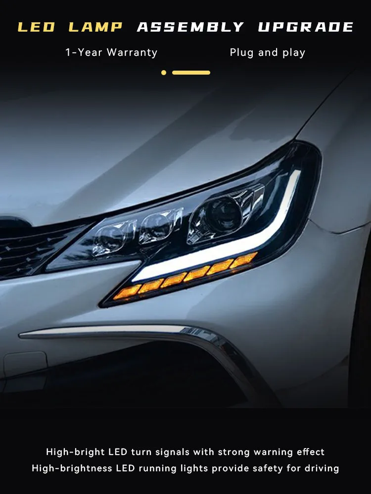 Headlights For Toyota MarkX Reiz 2013-2019 Upgrade Devil Eyes Design Lexus Style LED DRL Automotive Front Lamp Accessories
Headlights For Toyota MarkX Reiz 2013-2019 Upgrade Devil Eyes Design Lexus Style LED DRL Automotive Front Lamp Accessories