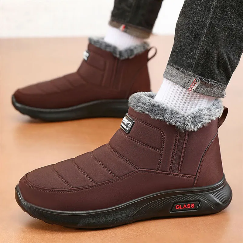 Men's Spring And Winter Casual Walking Flats Shoes Male Thick Non-Slip Round Toe Boots Warm Comfortable Platform Shoes For Men
Men's Spring And Winter Casual Walking Flats Shoes Male Thick Non-Slip Round Toe Boots Warm Comfortable Platform Shoes For Men