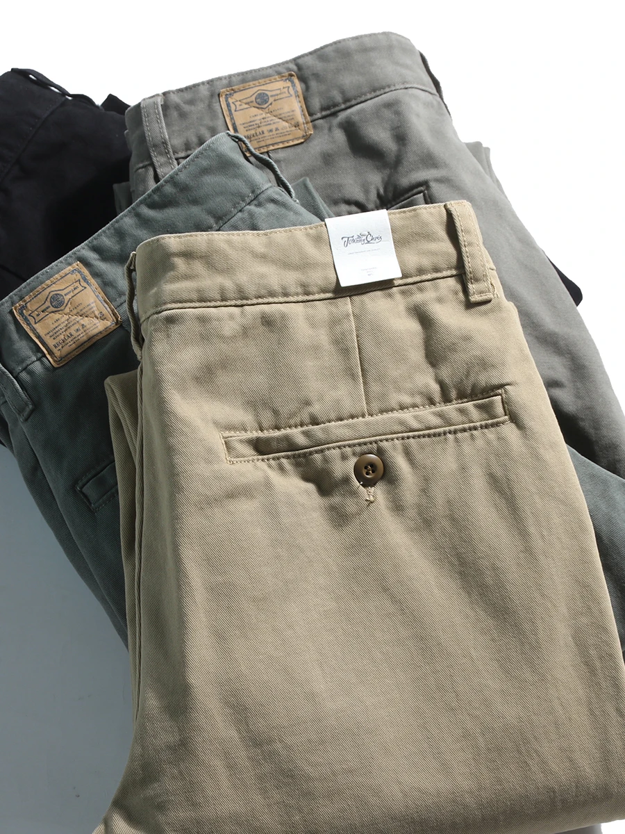 Мужские повседневные прямые хлопковые брюки в винтажном стиле с эффектом потертости для весны и осени, удобные, дышащие, в молодежном стиле, рабочие брюки
Мужские повседневные прямые хлопковые брюки в винтажном стиле с эффектом потертости для весны и осени, удобные, дышащие, в молодежном стиле, рабочие брюки