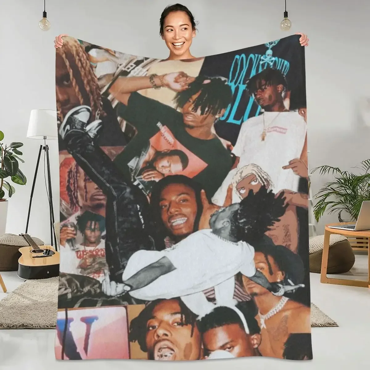 P-Playboi Carti Flannel Blankets American Rapper Warm Soft Throw Blanket for Bed Travelling Novelty Bedspread Sofa Bed Cover
P-Playboi Carti Flannel Blankets American Rapper Warm Soft Throw Blanket for Bed Travelling Novelty Bedspread Sofa Bed Cover