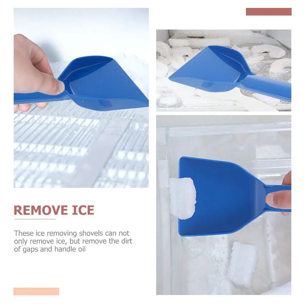 3Pcs Multifunctional Ice Shovel Durable Plastic Freezer Scraper Easy to Handle Home Kitchen Supplies Plastic Ice Shovel
3Pcs Multifunctional Ice Shovel Durable Plastic Freezer Scraper Easy to Handle Home Kitchen Supplies Plastic Ice Shovel