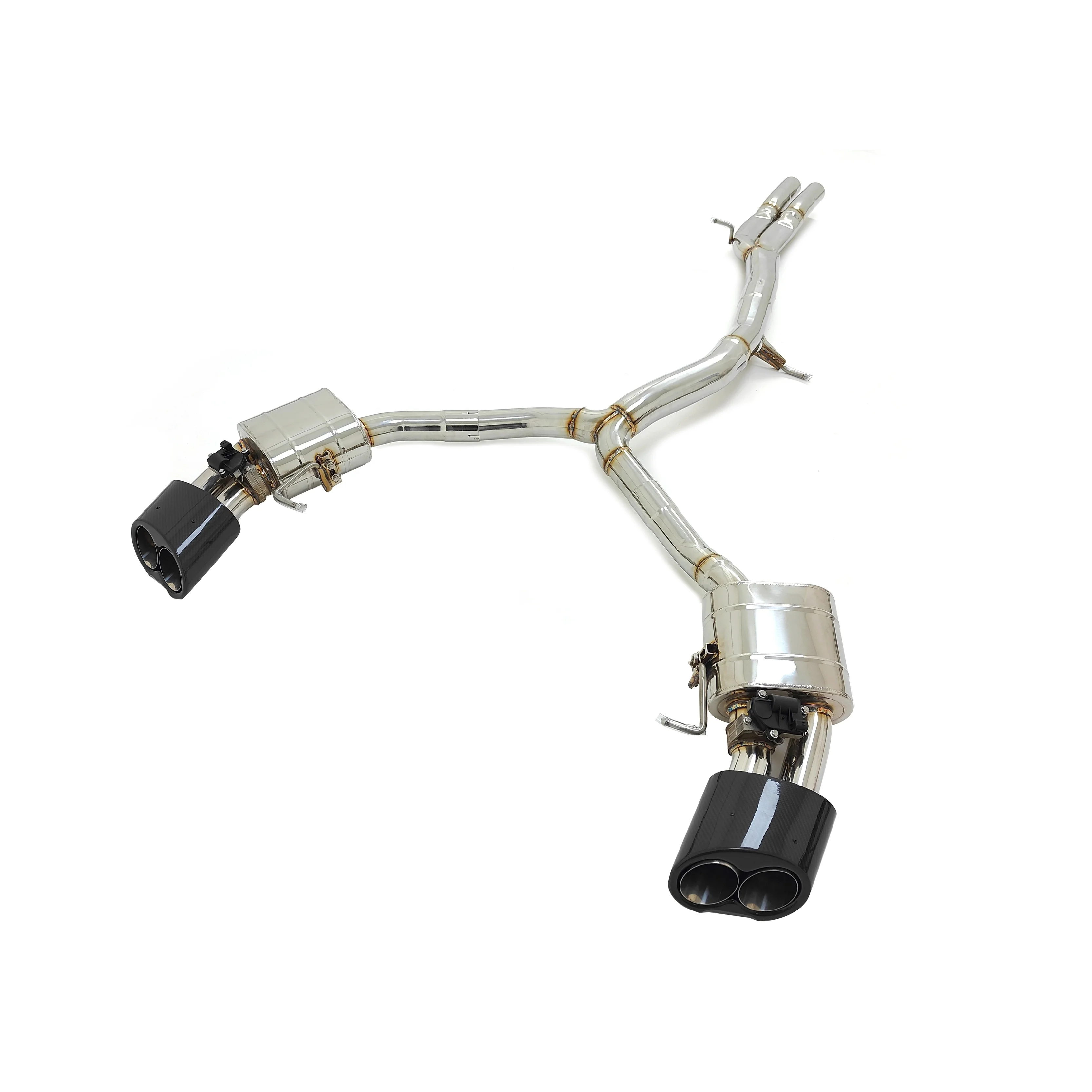 CSZ Valves Control Catback For Audi RS4 RS5 B9 2.9T 2017- Ss304 Muffler Sport Valved Exhaust
CSZ Valves Control Catback For Audi RS4 RS5 B9 2.9T 2017- Ss304 Muffler Sport Valved Exhaust