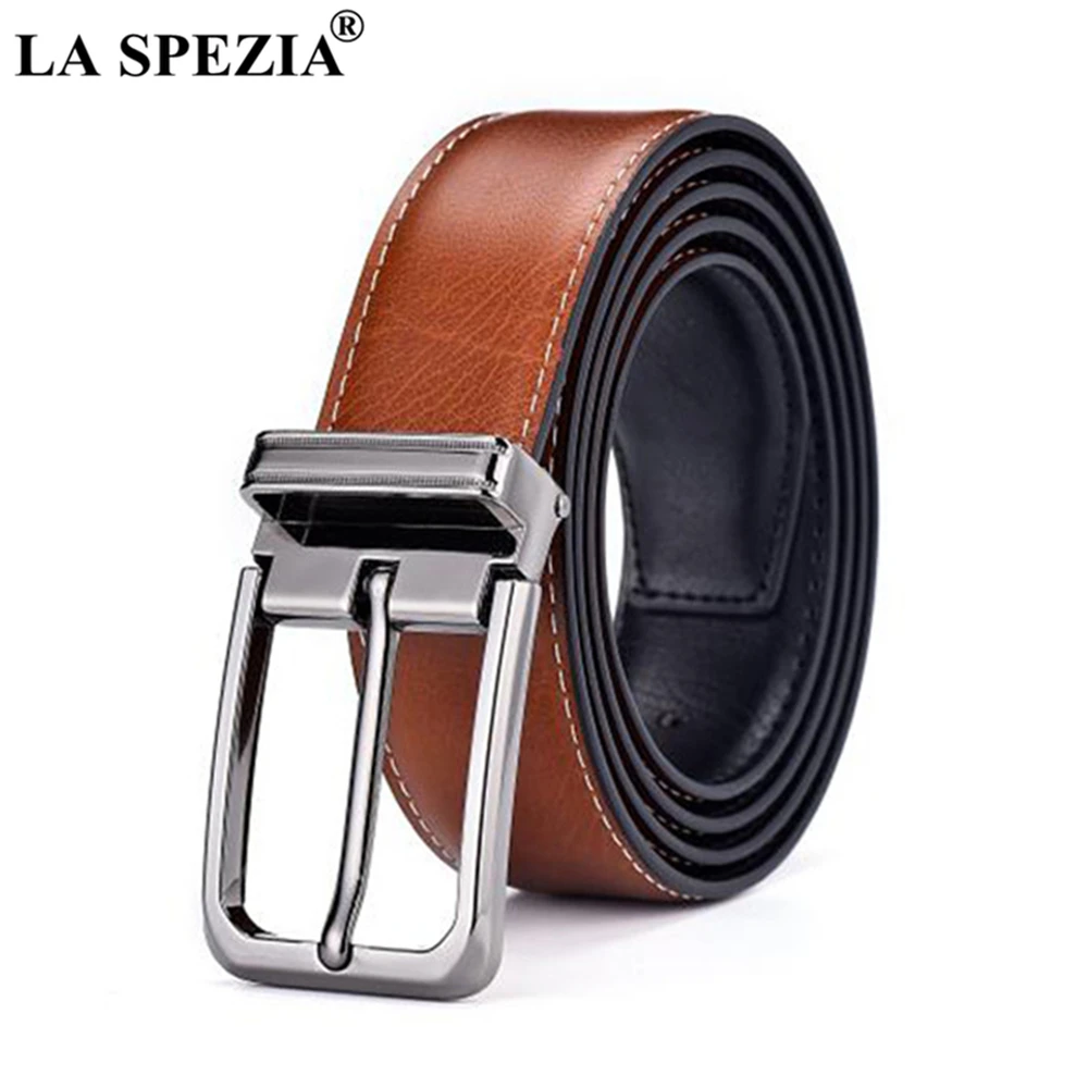 Brown Black Double Sided Genuine Leather Belt Male Men Casual High Quality Belt Pin Buckle Real Leather Belts for Men Brand New
Brown Black Double Sided Genuine Leather Belt Male Men Casual High Quality Belt Pin Buckle Real Leather Belts for Men Brand New