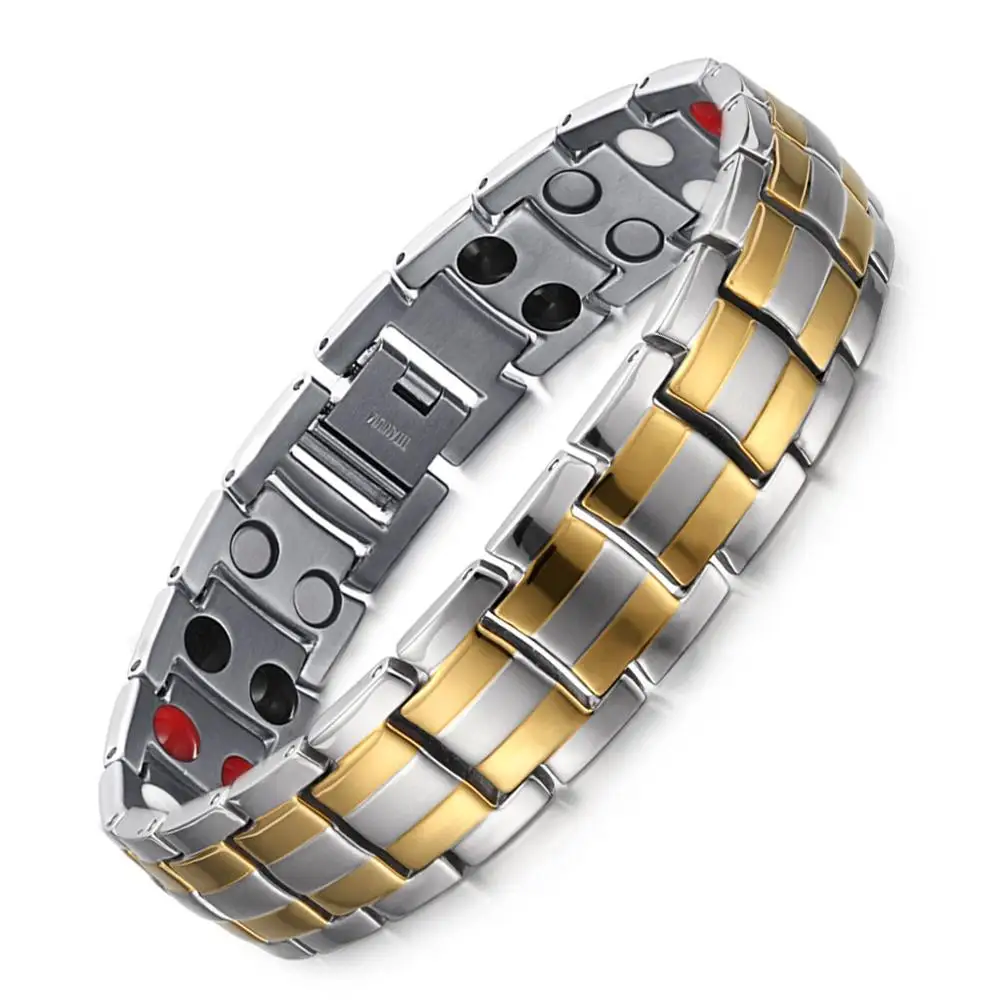 WelMag Stainless Steel Magnetic Bracelets For Men Ferromagnetic Material Fashion Jewerly 4 Elements Decorative Accessories 2024
WelMag Stainless Steel Magnetic Bracelets For Men Ferromagnetic Material Fashion Jewerly 4 Elements Decorative Accessories 2024