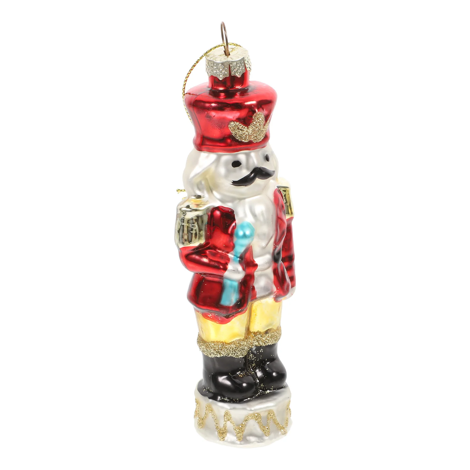 Exquisite Glass Nutcracker Soldier Ornament Christmas Tree Decor Festive Hanging Decoration Xmas Party Holiday
Exquisite Glass Nutcracker Soldier Ornament Christmas Tree Decor Festive Hanging Decoration Xmas Party Holiday