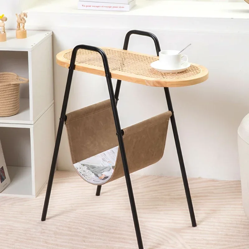 Nordic Rattan Weaving Side Table Household Solid Wood Small Tea Desk Living Room Bedroom Minimalist Corner Placement Rack
Nordic Rattan Weaving Side Table Household Solid Wood Small Tea Desk Living Room Bedroom Minimalist Corner Placement Rack