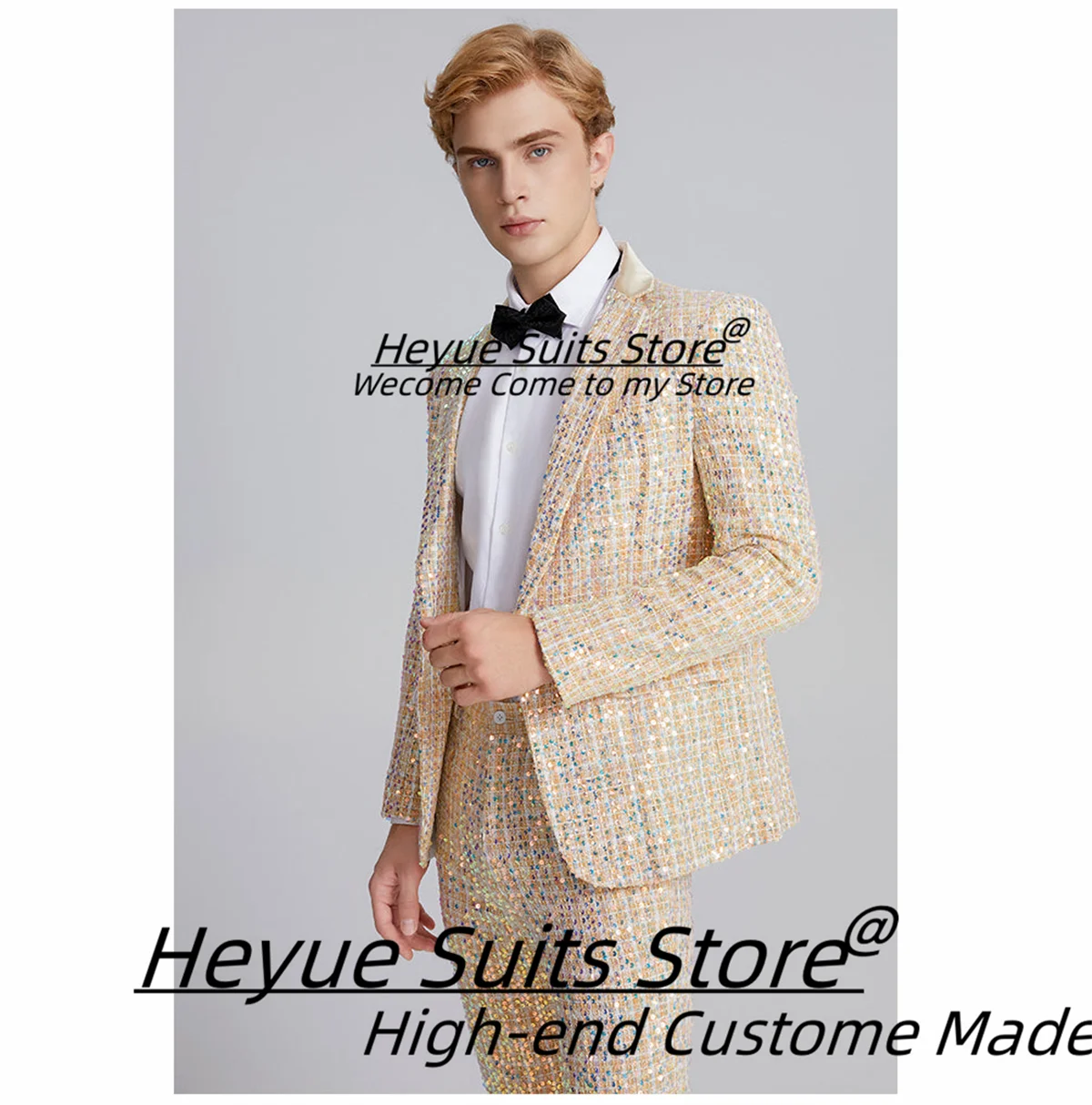 Luxuly Sparkle Gridline Champagne Linen Men Suits Customized Slim Fit Notched Lapel Groom Wedding Tuxedos 2 Pcs Sets Ropa Hombre
Luxuly Sparkle Gridline Champagne Linen Men Suits Customized Slim Fit Notched Lapel Groom Wedding Tuxedos 2 Pcs Sets Ropa Hombre