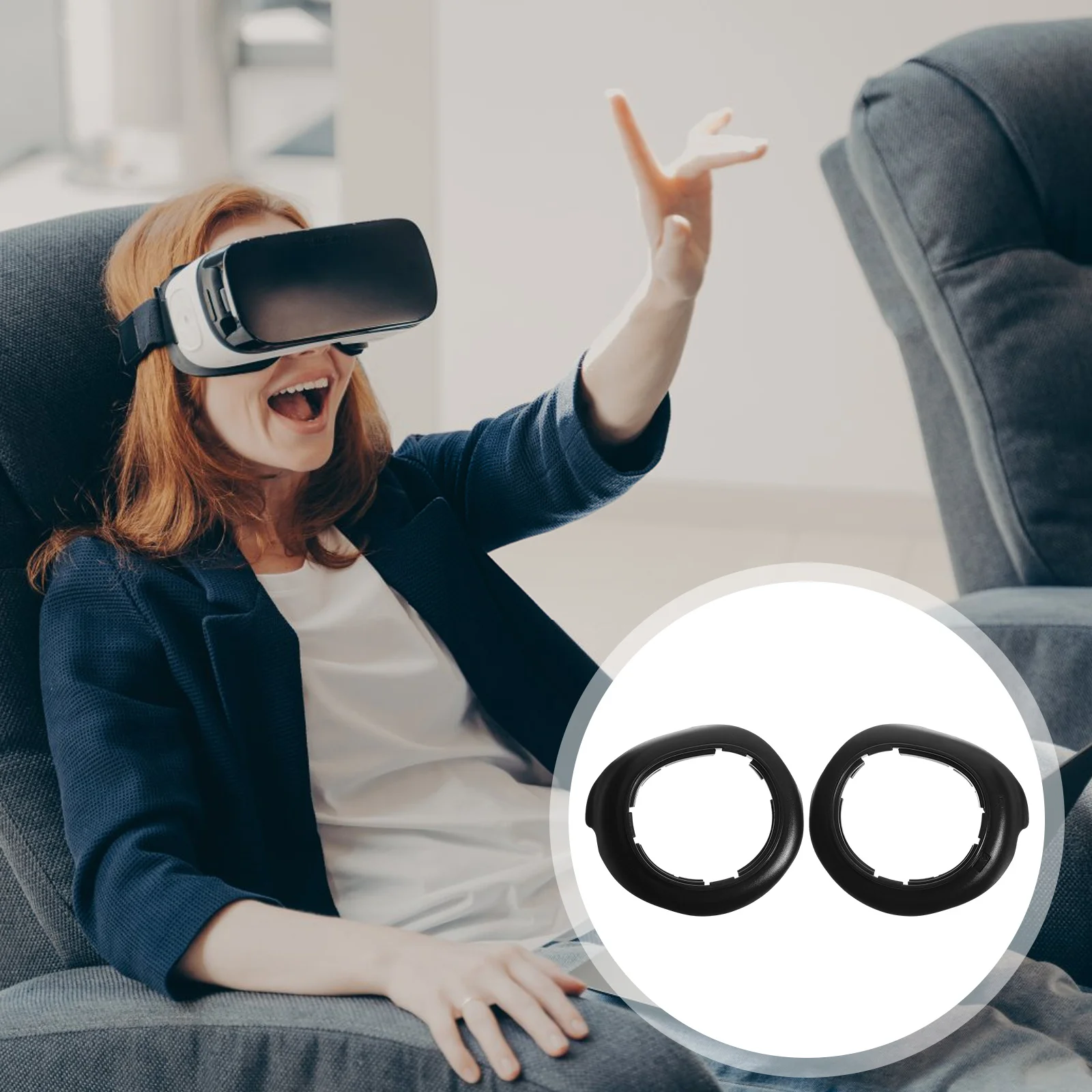 1Set Vr Lens Protector Frame Scratch-Resistant Lens Cover Easy Install Quick Disassembly for 3 Vr Accessory
1Set Vr Lens Protector Frame Scratch-Resistant Lens Cover Easy Install Quick Disassembly for 3 Vr Accessory