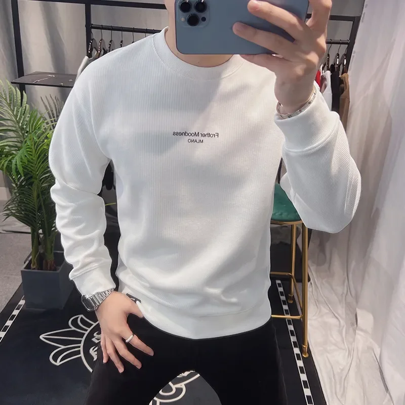 New Sweatshirt Men's Spring Casual Letter Design Trendy Brand Fashion Top
New Sweatshirt Men's Spring Casual Letter Design Trendy Brand Fashion Top