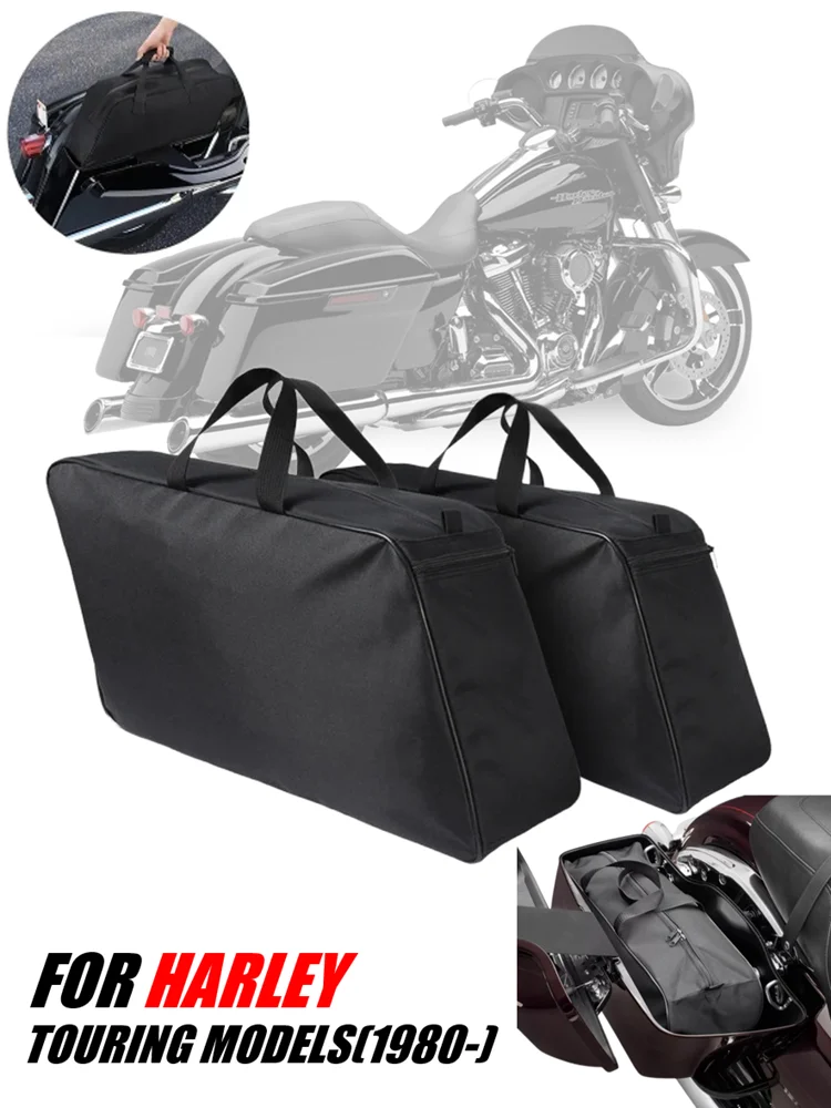 Motorcycle Universal Luggage Bag Saddlebag Tour Pack Soft Liners For Harley Touring Road King Road Glide Electra Street Glide
Motorcycle Universal Luggage Bag Saddlebag Tour Pack Soft Liners For Harley Touring Road King Road Glide Electra Street Glide