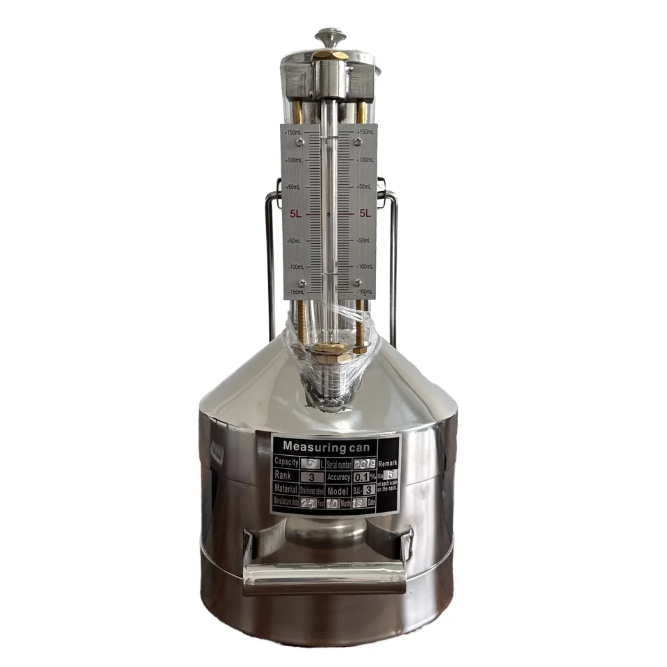 High Quality 5 Liter & Gallon Handheld Stainless Steel Test Measures
High Quality 5 Liter & Gallon Handheld Stainless Steel Test Measures