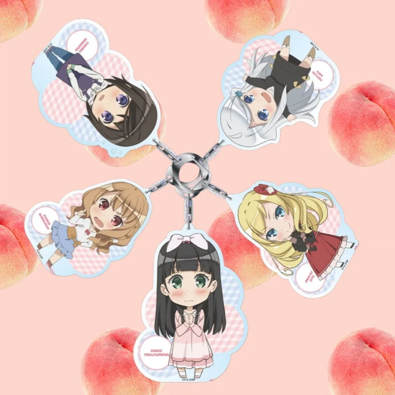 Anime Acrylic Key Buckle for Imouto Sae Ireba Ii Chihiro Hashima Nayuta Kani Miyako Shirakawa Ashley Ohno Pendant Creative Gift
Anime Acrylic Key Buckle for Imouto Sae Ireba Ii Chihiro Hashima Nayuta Kani Miyako Shirakawa Ashley Ohno Pendant Creative Gift