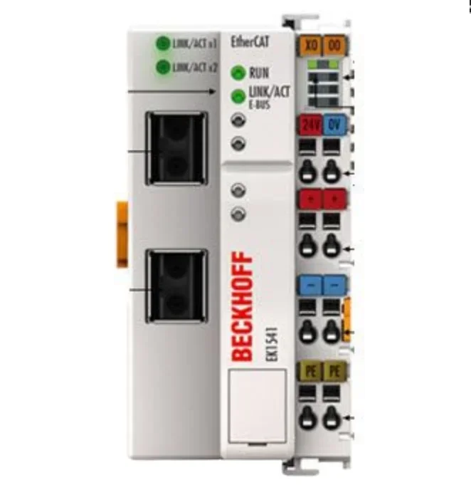 2026 Beckhoff EK1541 | EtherCAT Coupler with ID Switch, Plastic Optical Fibre
2026 Beckhoff EK1541 | EtherCAT Coupler with ID Switch, Plastic Optical Fibre