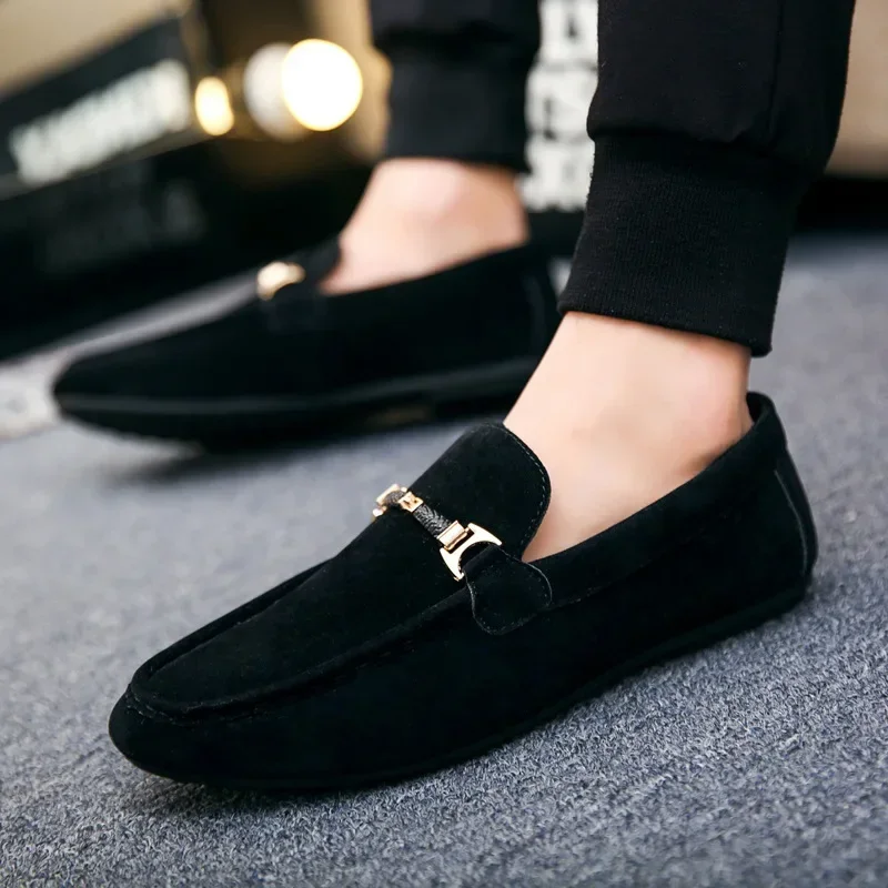 Men Soft Driving Moccasins High Quality Flats Male Walking Shoe Suede Casual Loafers Summer Slip-on Loafers for Men's Shoe
Men Soft Driving Moccasins High Quality Flats Male Walking Shoe Suede Casual Loafers Summer Slip-on Loafers for Men's Shoe