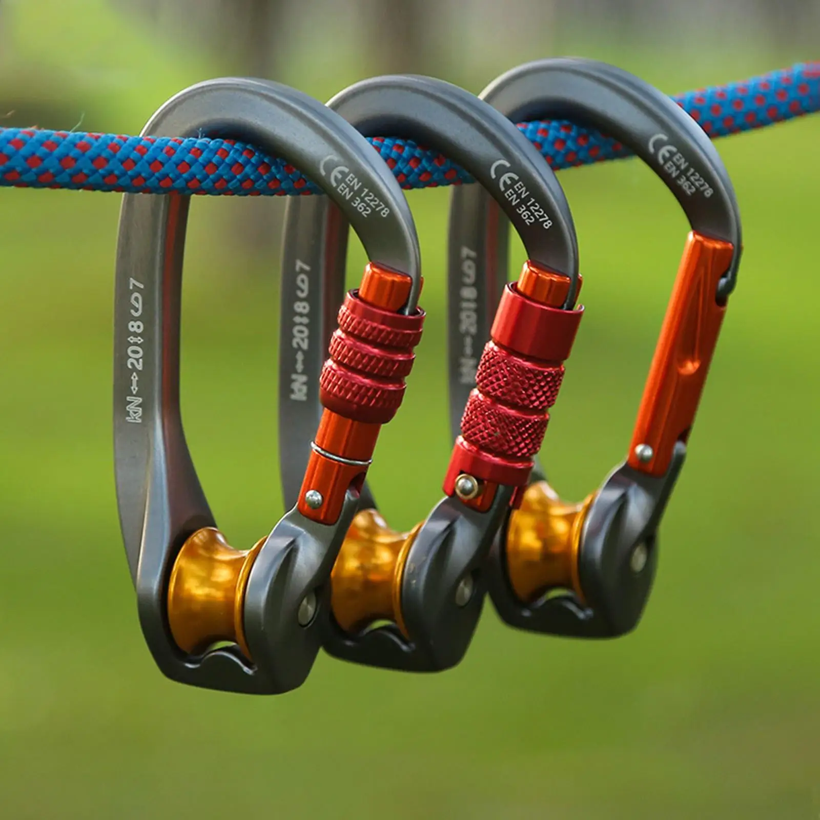 Locking Carabiner Mountaineering Equipment, D-Ring Climbing Accessories Pulley Hook Bearing Karabiner Buckle Camping Lock
Locking Carabiner Mountaineering Equipment, D-Ring Climbing Accessories Pulley Hook Bearing Karabiner Buckle Camping Lock