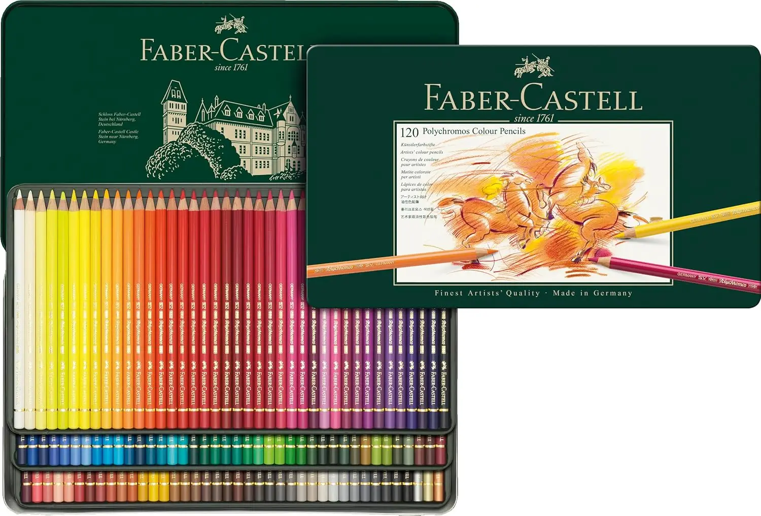 Premium Artist Pencils Set of 120 Colors - High-Quality Colored Pencils for Professional Artwork
Premium Artist Pencils Set of 120 Colors - High-Quality Colored Pencils for Professional Artwork