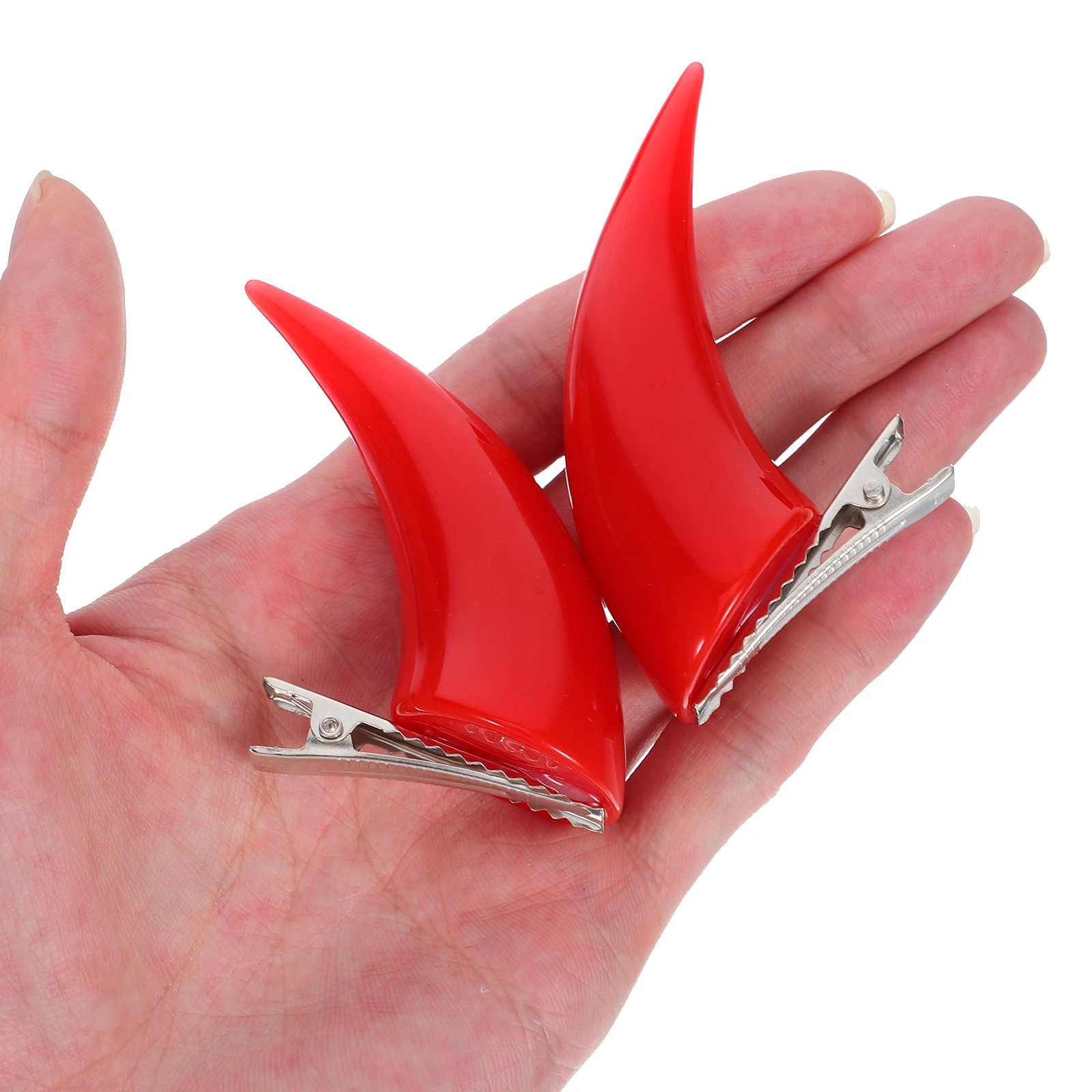 1 Pair Devil Horns Halloween Themed Hair Clips for Creative Demon Horn Hairpins Accessories for Party Cosplay Costume Decoration
1 Pair Devil Horns Halloween Themed Hair Clips for Creative Demon Horn Hairpins Accessories for Party Cosplay Costume Decoration