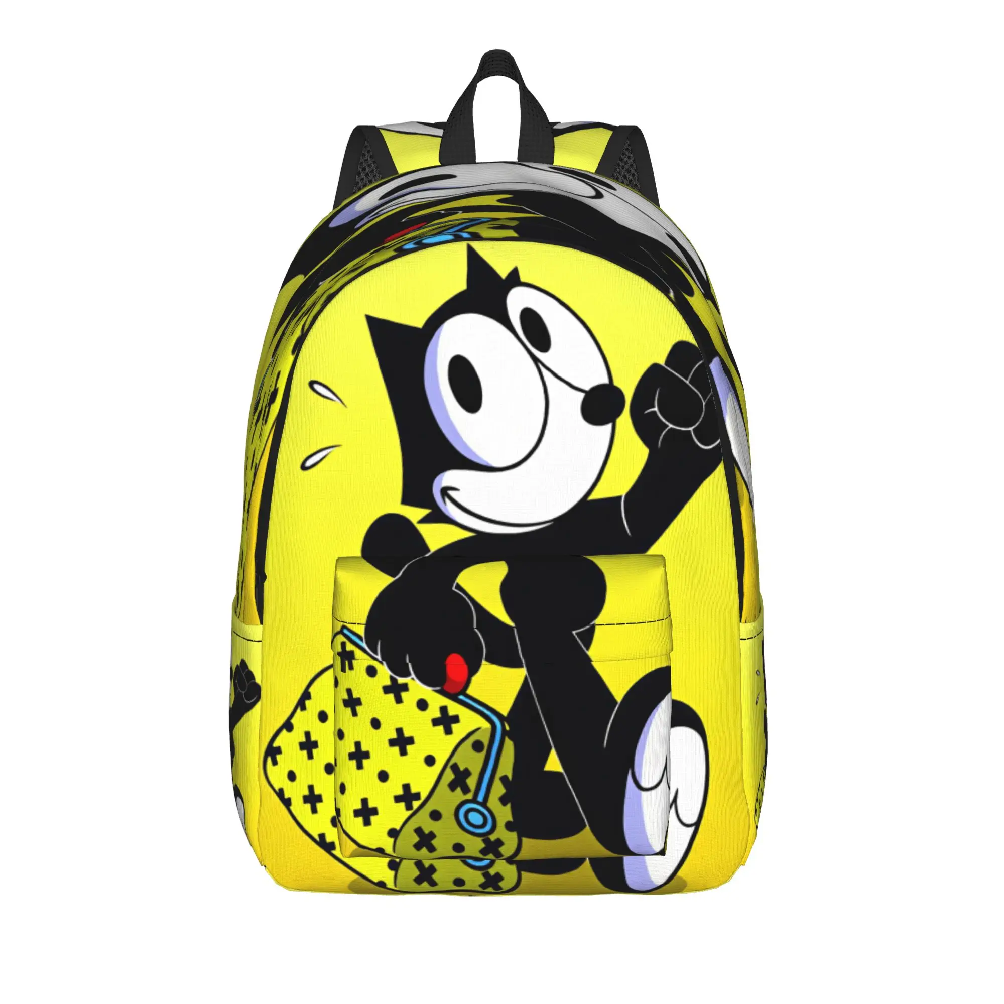 F-Felixs Black Cat Backpack Student Unisex Polyester Hiking Backpacks Pattern Kawaii High School Bags Rucksack
F-Felixs Black Cat Backpack Student Unisex Polyester Hiking Backpacks Pattern Kawaii High School Bags Rucksack