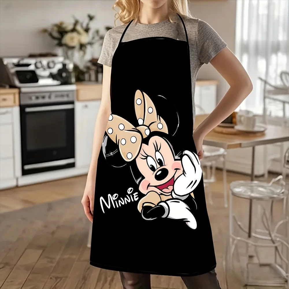 1pc Minnie Mouse Beige Polka Dot Bow Cute Pose Apron, perfect for handmade crafting,baking,painting,kitchen,cleaning and cooking
1pc Minnie Mouse Beige Polka Dot Bow Cute Pose Apron, perfect for handmade crafting,baking,painting,kitchen,cleaning and cooking