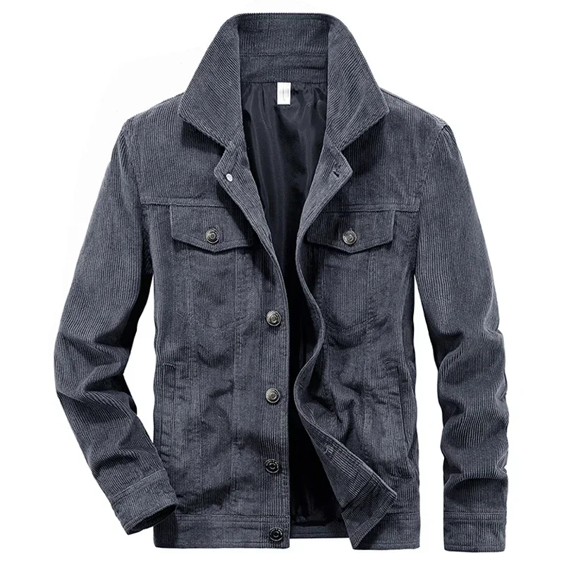 Men's Windbreaker Multi-pocket Cotton Cargo Parkas Men's Streetwear Motorcycle Corduroy Coats Winter Bomber Corduroy Jackets
Men's Windbreaker Multi-pocket Cotton Cargo Parkas Men's Streetwear Motorcycle Corduroy Coats Winter Bomber Corduroy Jackets