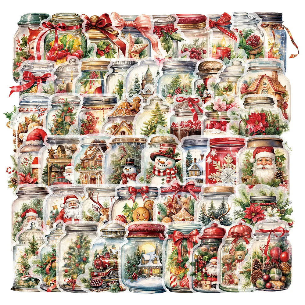 10/50PCS Cute Christmas New Year Wishing Bottle Santa Claus Stickers Cute Decoration Decals DIY Laptop Phone Luggage Kids Gift
10/50PCS Cute Christmas New Year Wishing Bottle Santa Claus Stickers Cute Decoration Decals DIY Laptop Phone Luggage Kids Gift