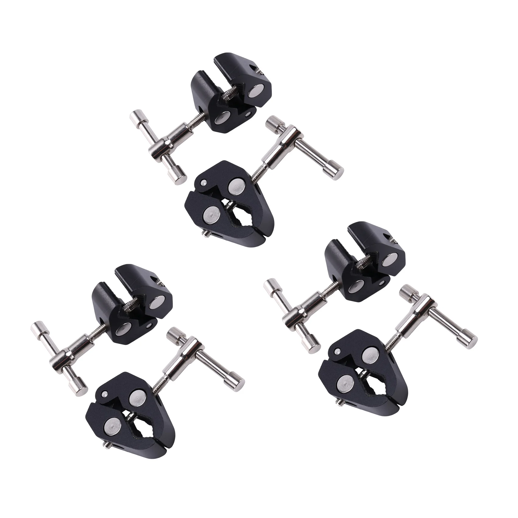 Winter Essential 6Pack Super Clamp Crab Clamp Photography With / 1/4 And 3/8 Inch Thread Rod Clamp Pliers Clip For DSLR Rig Came
Winter Essential 6Pack Super Clamp Crab Clamp Photography With / 1/4 And 3/8 Inch Thread Rod Clamp Pliers Clip For DSLR Rig Came