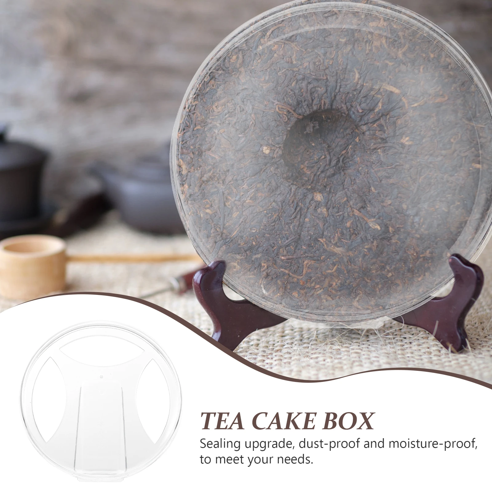 Tea Cake Storage Box Transparent Puerh Display Case Plastic Container Rack Detachable Sealing Dustproof Moistureproof Solid Base
Tea Cake Storage Box Transparent Puerh Display Case Plastic Container Rack Detachable Sealing Dustproof Moistureproof Solid Base