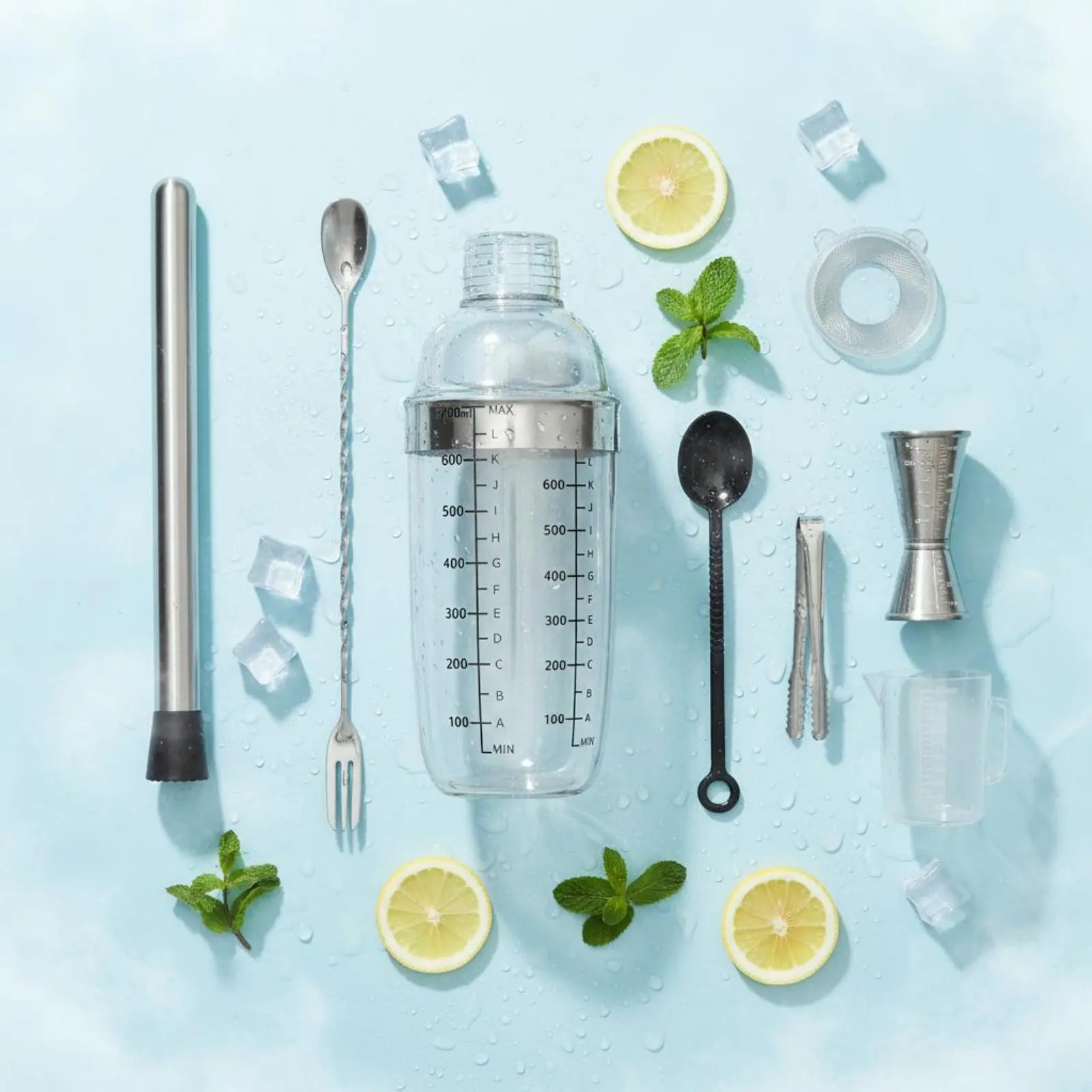 Hand-Shaken Lemon Tea Kit Long-Lasting Mixed Drink Blender Muddler Set Ice Crusher Muddler With Measurement Markings
Hand-Shaken Lemon Tea Kit Long-Lasting Mixed Drink Blender Muddler Set Ice Crusher Muddler With Measurement Markings