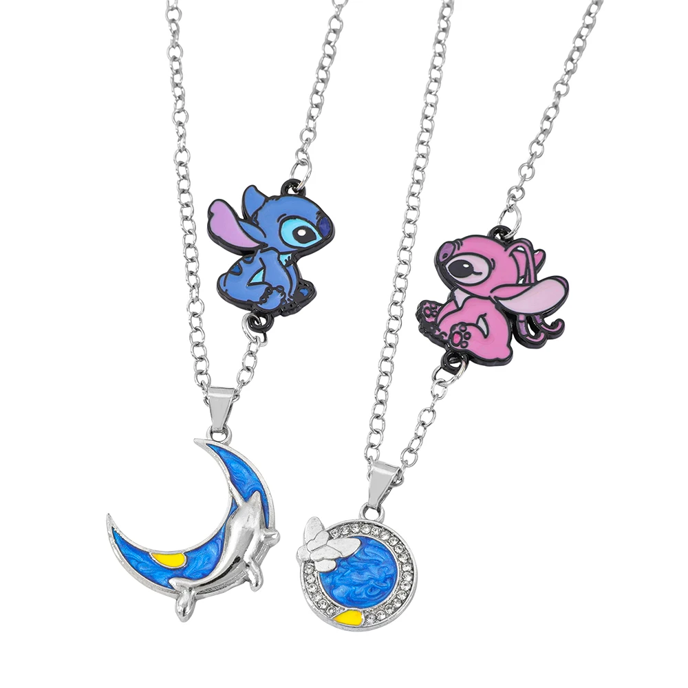 Кулон в форме луны в форме пары Диснея, милый стиль полумесяца, кулон в подарок для девочек.
Кулон в форме луны в форме пары Диснея, милый стиль полумесяца, кулон в подарок для девочек.