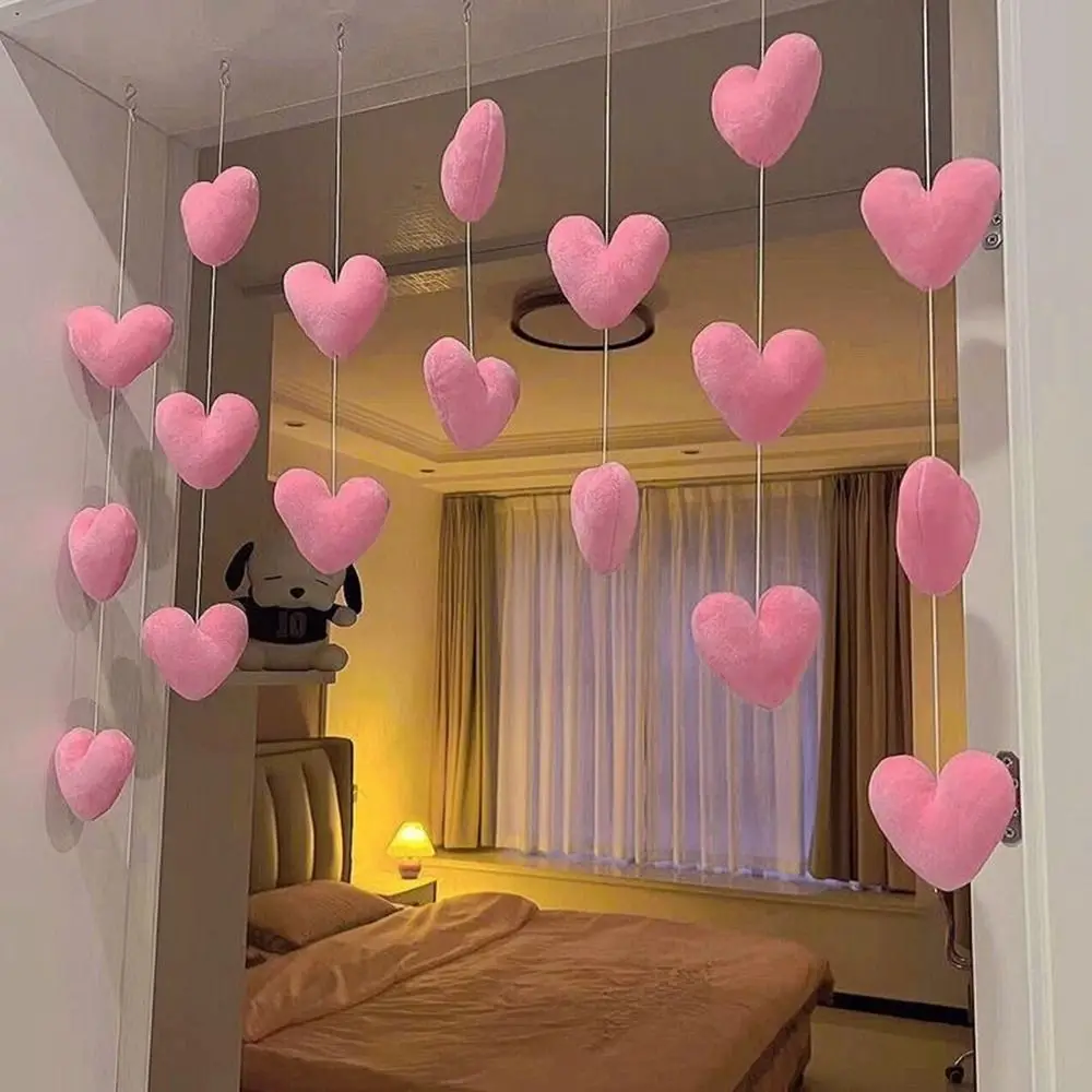 New Heart Shaped Curtain Door Hanging Decoration Cute Korean Style Nylon String Pendant Girls Room Decor Women Kawaii Gift
New Heart Shaped Curtain Door Hanging Decoration Cute Korean Style Nylon String Pendant Girls Room Decor Women Kawaii Gift