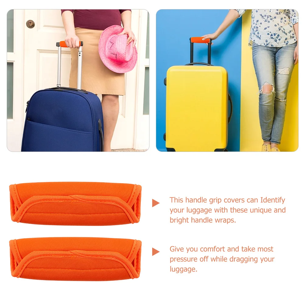 2pcs Neoprene Handle Wraps Grip Suitcase Handle Cover Luggage Wrap Travel Bag Shoulder Strap Sleeve Teaching Equipment Supplies
2pcs Neoprene Handle Wraps Grip Suitcase Handle Cover Luggage Wrap Travel Bag Shoulder Strap Sleeve Teaching Equipment Supplies