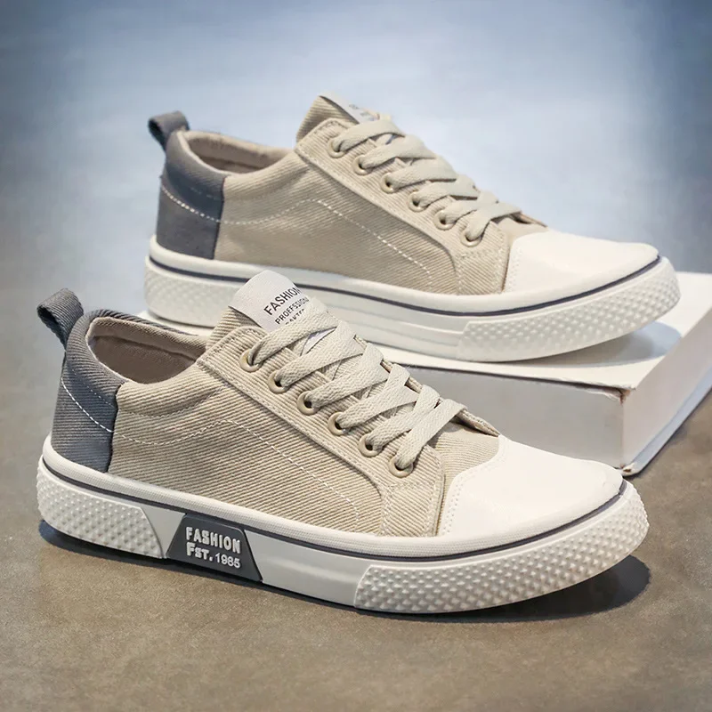 2025 Men's Canvas Shoes Outdoor Fashion Skateboard Shoes for Men Comfor Non-Slip Casual Sneakers Breathable Men Walking Shoes
2025 Men's Canvas Shoes Outdoor Fashion Skateboard Shoes for Men Comfor Non-Slip Casual Sneakers Breathable Men Walking Shoes