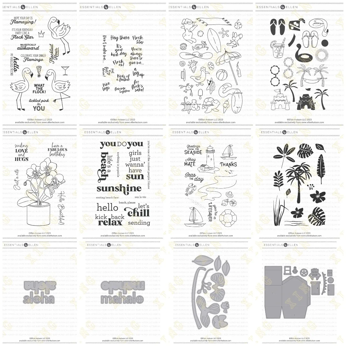 2023 New Summer Sentiments Foliage Clear Stamps and Metal Cutting Dies Sets for DIY Craft Making Greeting Card Scrapbooking
2023 New Summer Sentiments Foliage Clear Stamps and Metal Cutting Dies Sets for DIY Craft Making Greeting Card Scrapbooking