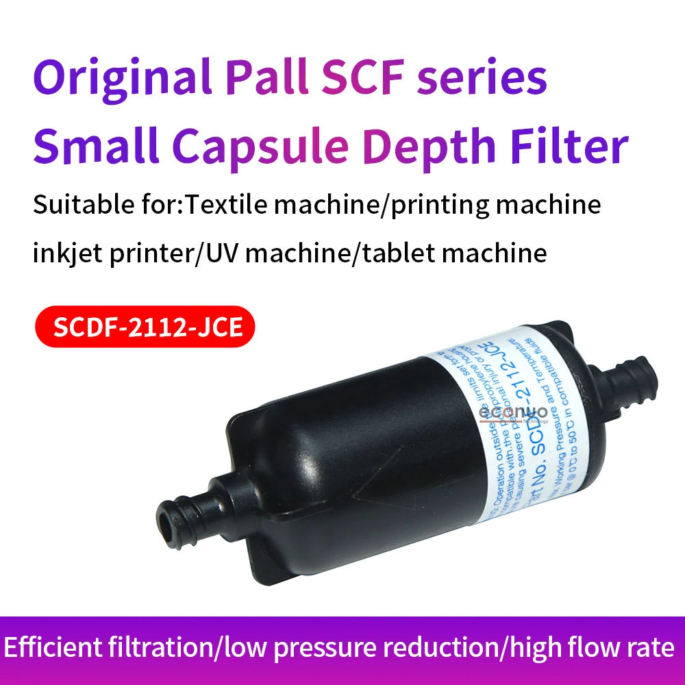 Original Pall 10u Ink Filter for Digital UV Printer SCDF-2112-JCE Precision Engineered Printing Machine Filter
Original Pall 10u Ink Filter for Digital UV Printer SCDF-2112-JCE Precision Engineered Printing Machine Filter