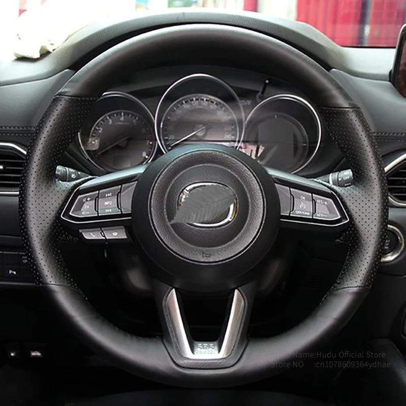 Черная искусственная кожа Hudu, прошитая вручную модель для Mazda чехол рулевого колеса автомобиля CX3 CX-3 CX5 2017 2018, чехлы для руля автомобиля
Черная искусственная кожа Hudu, прошитая вручную модель для Mazda чехол рулевого колеса автомобиля CX3 CX-3 CX5 2017 2018, чехлы для руля автомобиля