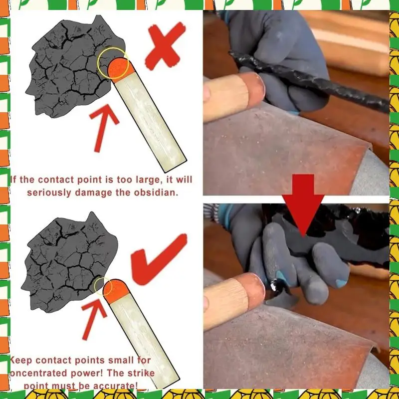 Professional Tool Complete Stone Age Toolkit - Obsidian Flintknapping Tools For Enthusiasts And Starters C
Professional Tool Complete Stone Age Toolkit - Obsidian Flintknapping Tools For Enthusiasts And Starters C