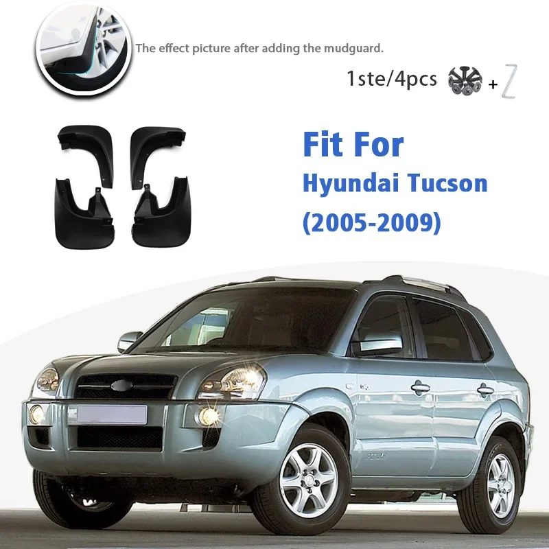 For Hyundai Tucson 2005 2006 2007 2008 2009 Mud Flap Guards Splash Mudguard Fender Mudflaps Car Accessories Front Rear 4pcs
For Hyundai Tucson 2005 2006 2007 2008 2009 Mud Flap Guards Splash Mudguard Fender Mudflaps Car Accessories Front Rear 4pcs
