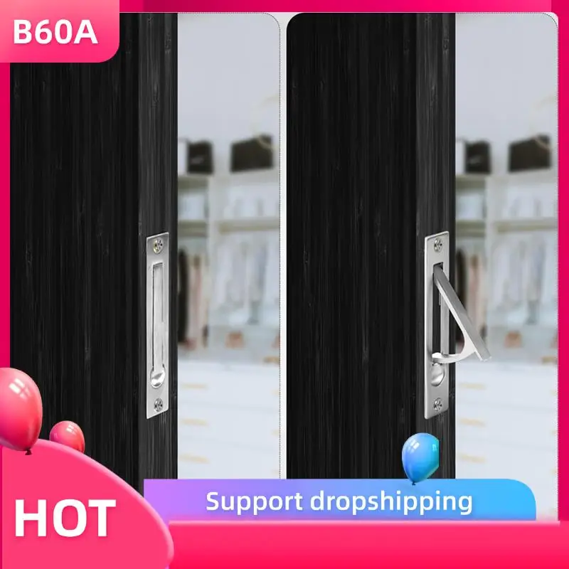 B60A 6Pcs Pocket Door Edge Pull,304 Stainless Steel Pocket Door Handle With Screws, Door Hardware For Bathroom Closet Hallway
B60A 6Pcs Pocket Door Edge Pull,304 Stainless Steel Pocket Door Handle With Screws, Door Hardware For Bathroom Closet Hallway