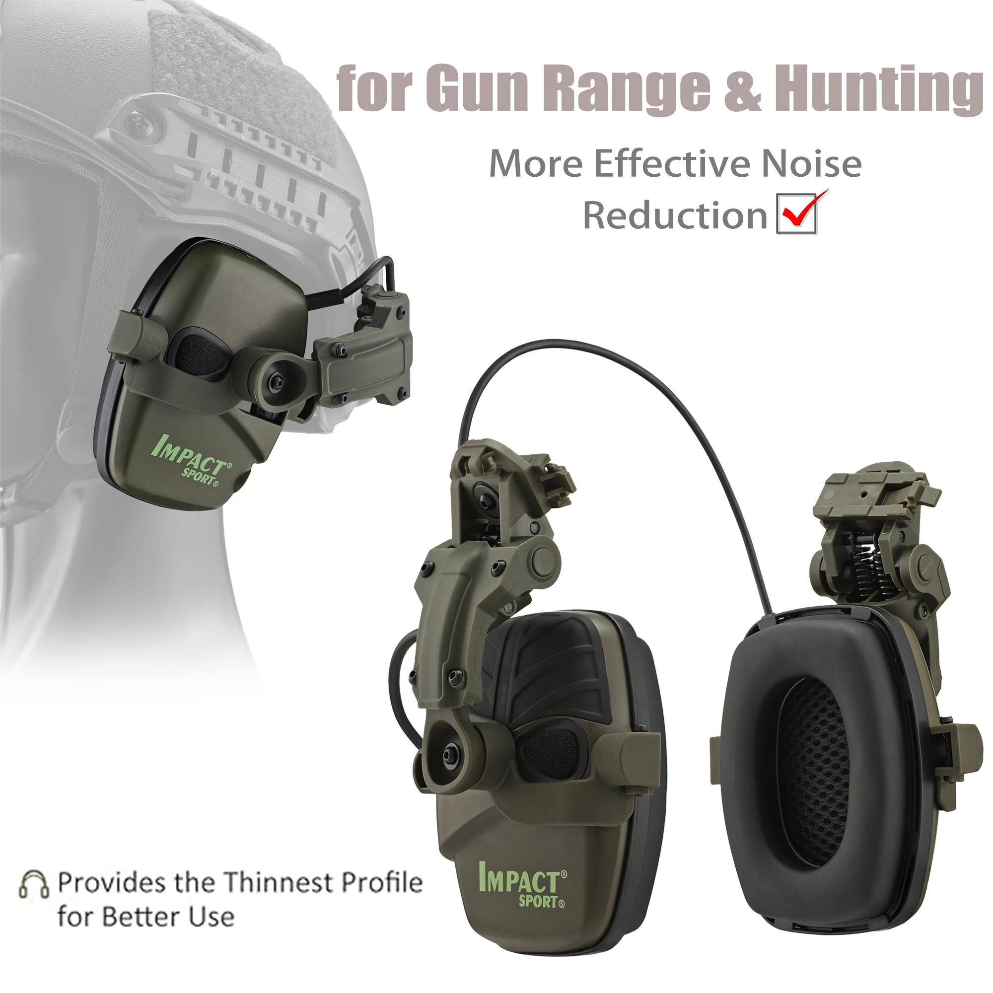 Tactical anti-noise Earmuff for Hunting shooting headphones Honeywell Noise reduction Electronic Hearing Protective Headphones
Tactical anti-noise Earmuff for Hunting shooting headphones Honeywell Noise reduction Electronic Hearing Protective Headphones