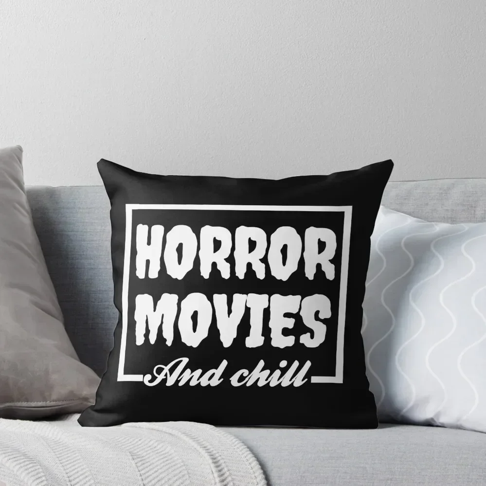 Horror Movies And Chill Throw Pillow Pillowcases Cushion Covers Sofa covers for pillows luxury sofa pillows pillow
Horror Movies And Chill Throw Pillow Pillowcases Cushion Covers Sofa covers for pillows luxury sofa pillows pillow