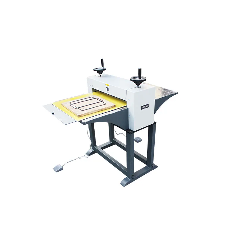 CY-MQ500 Electric Flatbed Press Punching Corrugated Cardboard Die Cutting Creasing Machine With Custom Made Molds Design
CY-MQ500 Electric Flatbed Press Punching Corrugated Cardboard Die Cutting Creasing Machine With Custom Made Molds Design