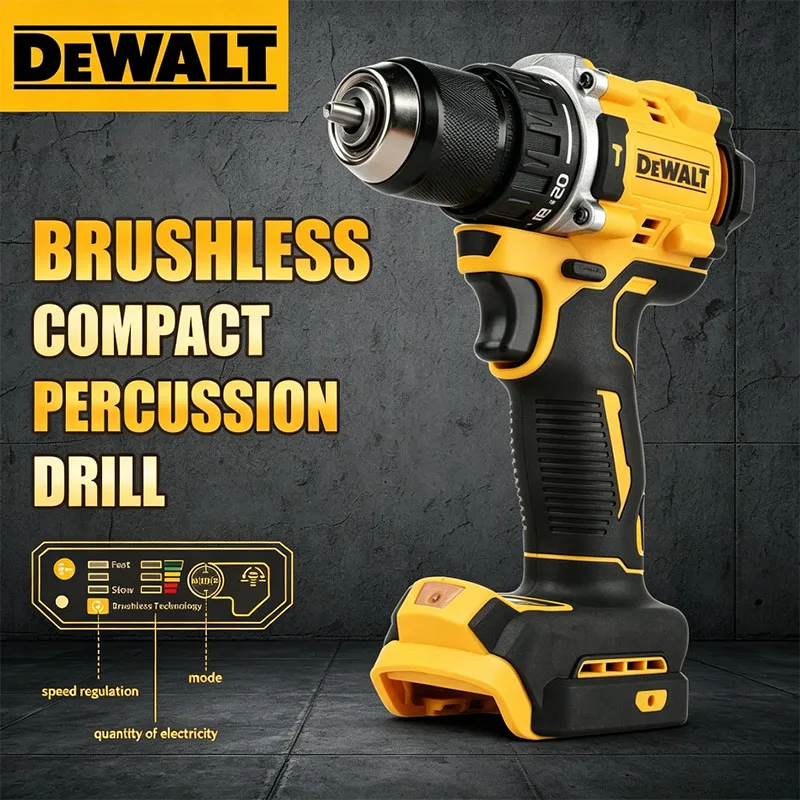 NEW 2026 20V Li-ion Brushless Compact DEWALT DCD805 Electric Screwdriver Impact Hand Drill Power Tools
NEW 2026 20V Li-ion Brushless Compact DEWALT DCD805 Electric Screwdriver Impact Hand Drill Power Tools
