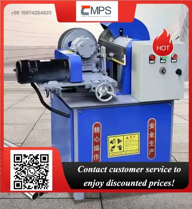 Automatic Round Cylinder Polishing Machine Aluminum Tube Buffing Stainless Steel Rod Polished Machine
