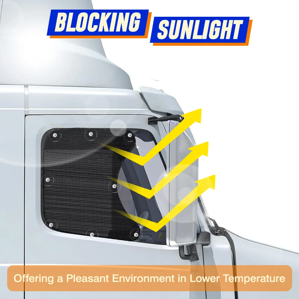 2Pcs RV Trucks Side Window Sunshades Mosquito Mesh Net Truck Driver Window Covers Protective Privacy Curtains
2Pcs RV Trucks Side Window Sunshades Mosquito Mesh Net Truck Driver Window Covers Protective Privacy Curtains